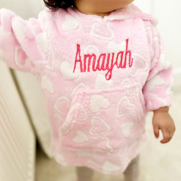 Personalised baby/toddler oversized hoodie | kids snoodie, Kids Snuggle Oodie, Custom Snoodie, Snuggle Hoody for Kid, Kids Loungewear