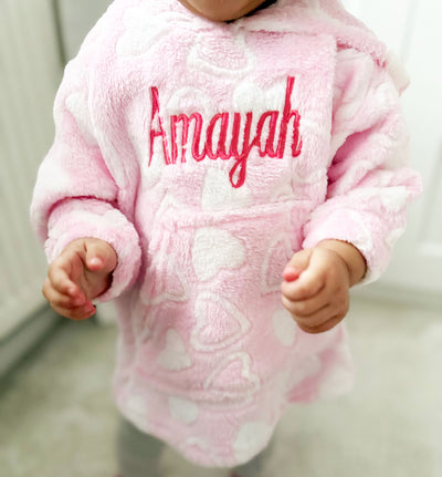 Personalised baby/toddler oversized hoodie | kids snoodie, Kids Snuggle Oodie, Custom Snoodie, Snuggle Hoody for Kid, Kids Loungewear