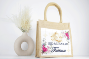 personalised eid mubarak party bag, personalised eid and ramadan gift